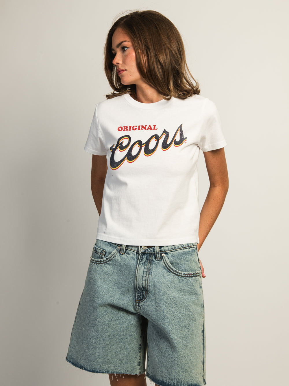 T-shirt coupe carrée avec logo OG COORS