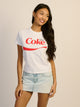 LICENSED DIET COKE BOXY TEE - Boathouse