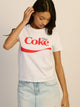 LICENSED DIET COKE BOXY TEE - Boathouse