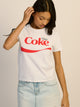 LICENSED DIET COKE BOXY TEE - Boathouse