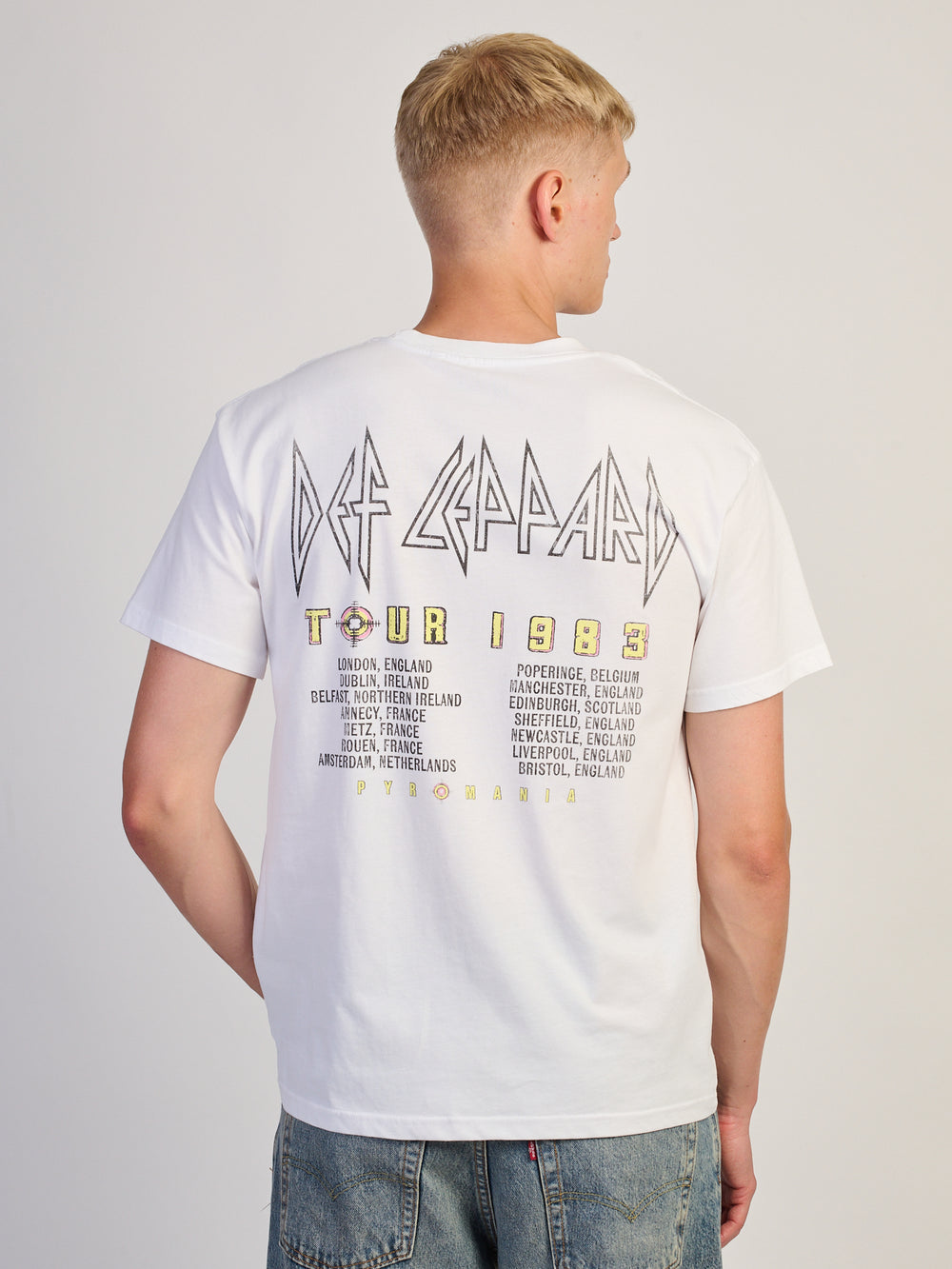 LICENSED DEFF LEPPARD TOUR TEE - Boathouse