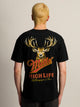 LICENSED MILLER BUCK T-SHIRT - Boathouse