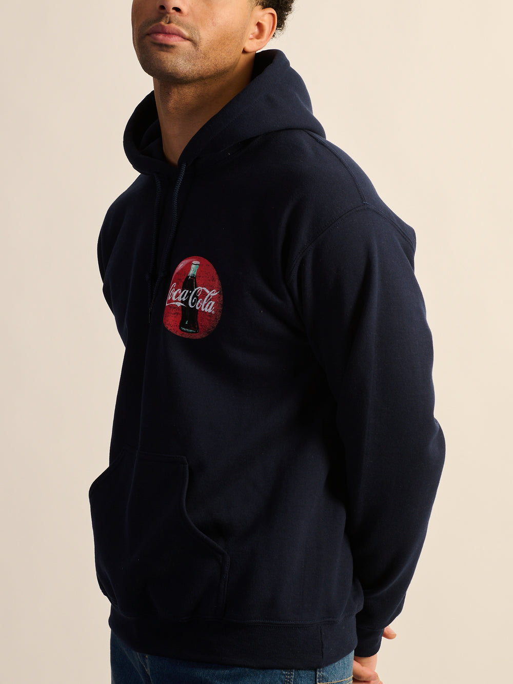 COCA COLA BEAR PULLOVER HOODIE