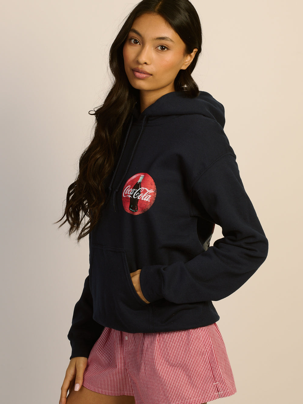 COCA COLA BEAR PULLOVER HOODIE
