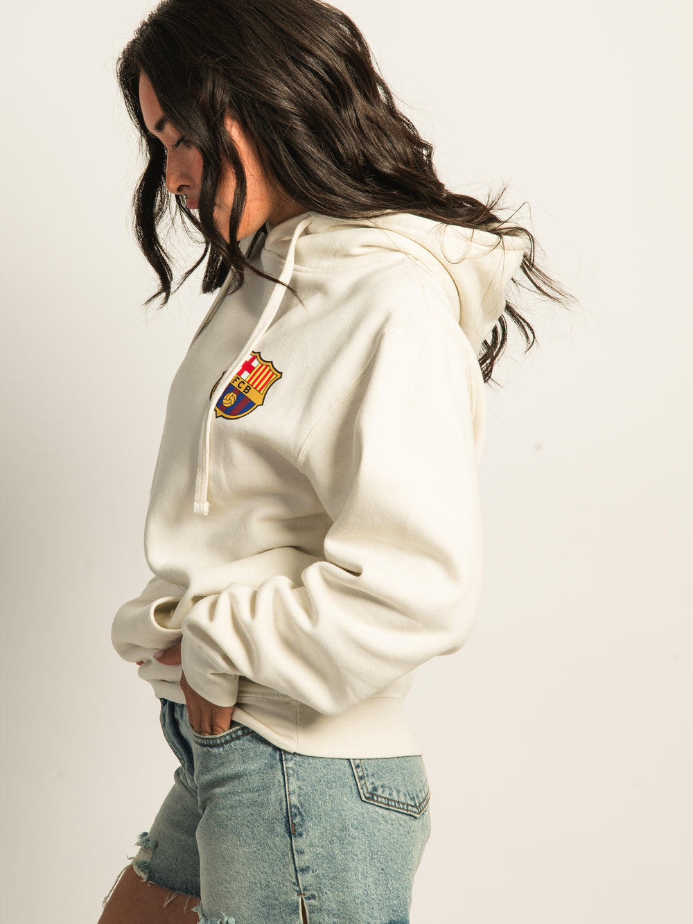F.C BARCELONA PULLOVER HOODIE