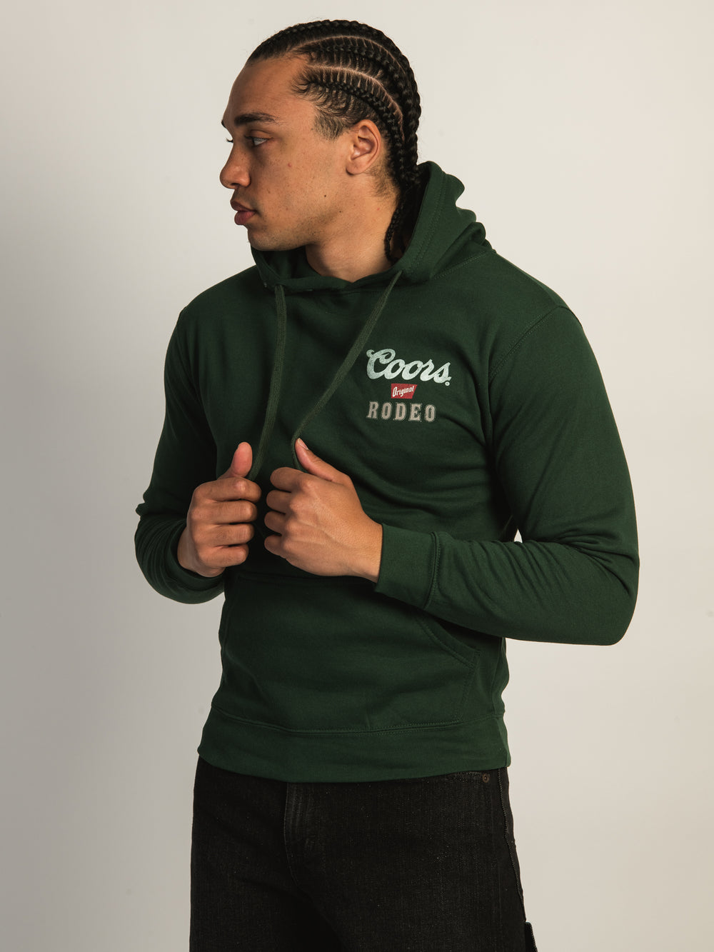 COORS COORS WESTERN PULLOVER HOODIE - Boathouse