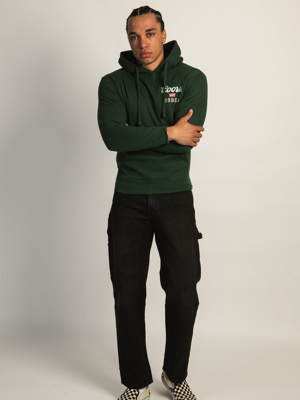 COORS COORS WESTERN PULLOVER HOODIE - Boathouse