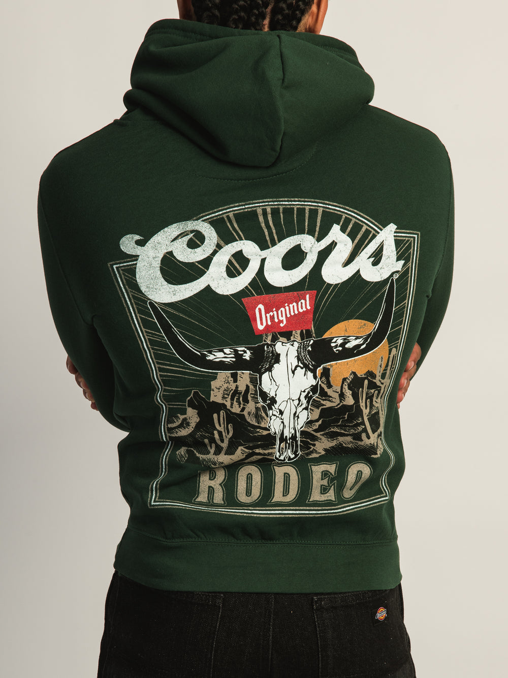 COORS COORS WESTERN PULLOVER HOODIE - Boathouse