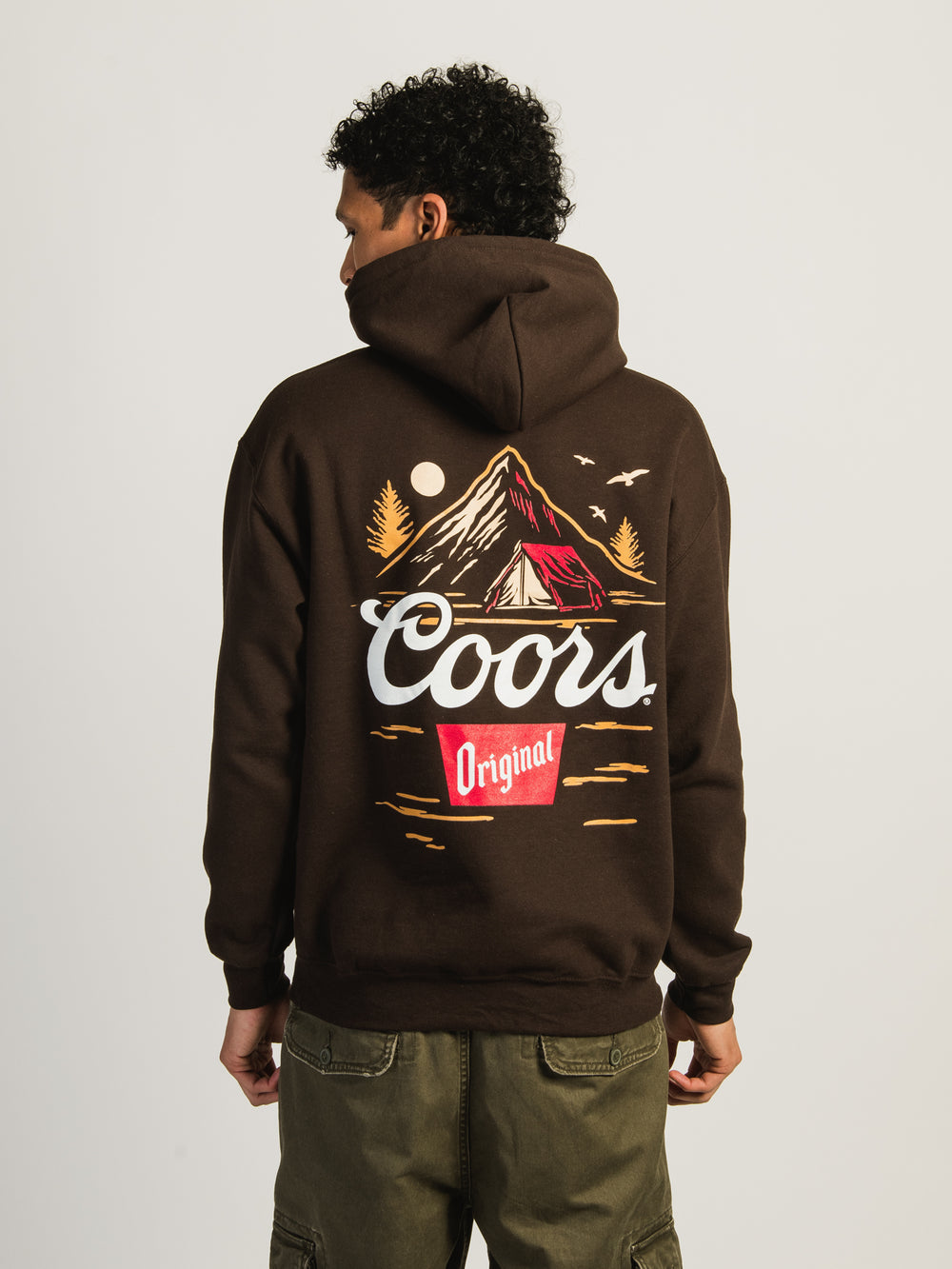COORS COORS MOUNTAINS PULLOVER HOODIE - Boathouse