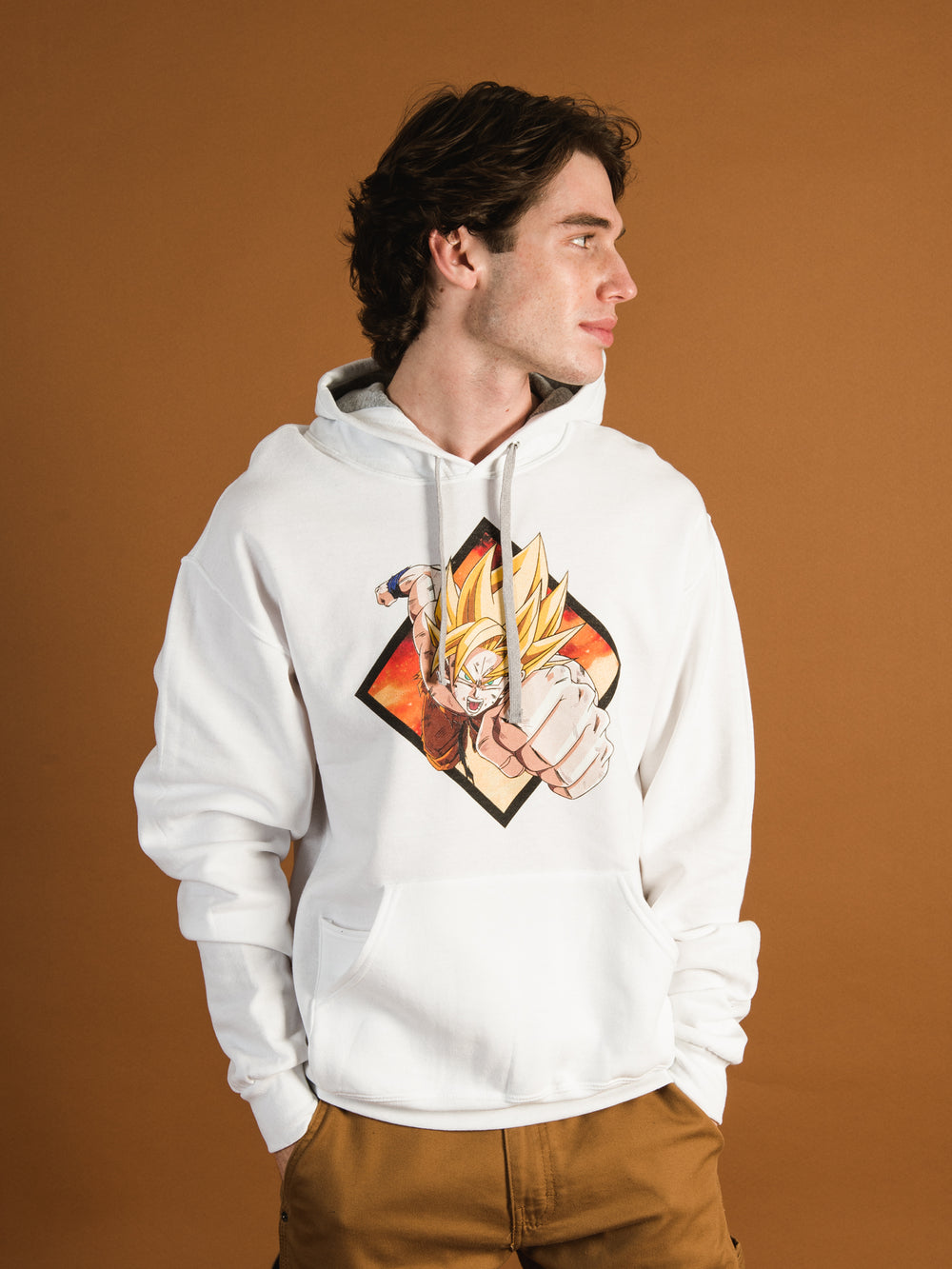 NTD APPAREL DRAGONBALL Z GOKU PULLOVER HOODIE - CLEARANCE