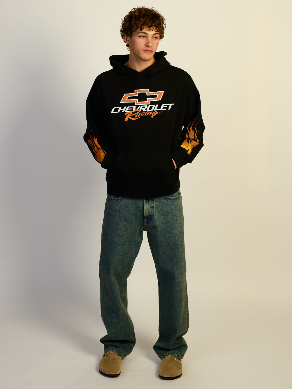 CHEVY RACING RELAXED FIT HOODIE