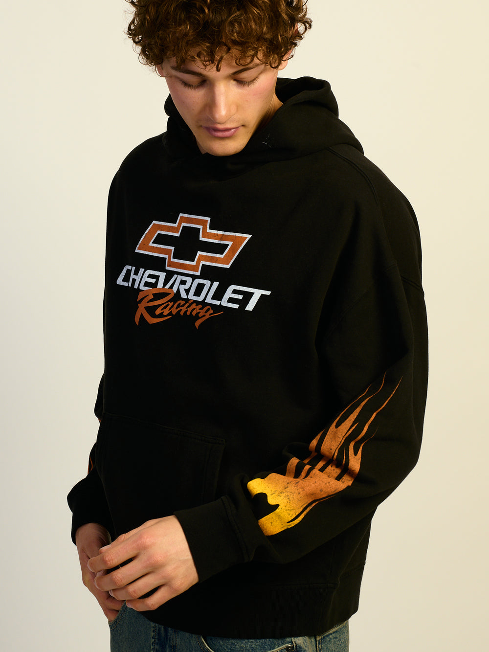 CHEVY RACING RELAXED FIT HOODIE