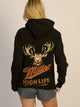 LICENSED MILLER BUCK PULLOVER HOODIE - Boathouse