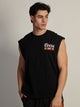 COORS COORS MUSCLE TANK TOP - Boathouse