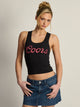 COORS COORS SHINE TANK TOP - Boathouse