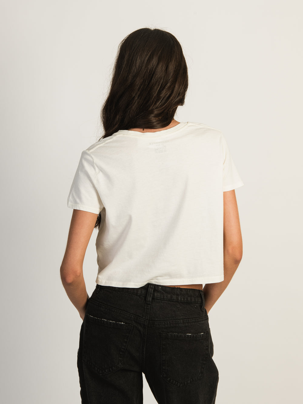 COORS CROP T-SHIRT - PEARL