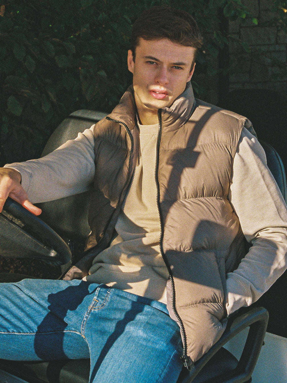 ONLY MELVIN QUILTED VEST - CLEARANCE
