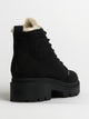 PALLADIUM WOMENS PALLADIUM PALLABASE WOOL-LINED NUBUCK ZIP - CLEARANCE - Boathouse