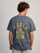 T-SHIRT DE GYM DU MONDE