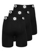 PSD UNDERWEAR PSD UNDERWEAR BLACK 3 PACK BOXERS - Boathouse