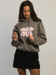 PRINCESS POLLY PRINCESS POLLY BUBBLE TEXT PULLOVER HOODIE - Boathouse