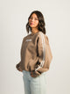 PRINCESS POLLY PRINCESS POLLY STRIPE SLEEVE CREWNECK - CLEARANCE - Boathouse