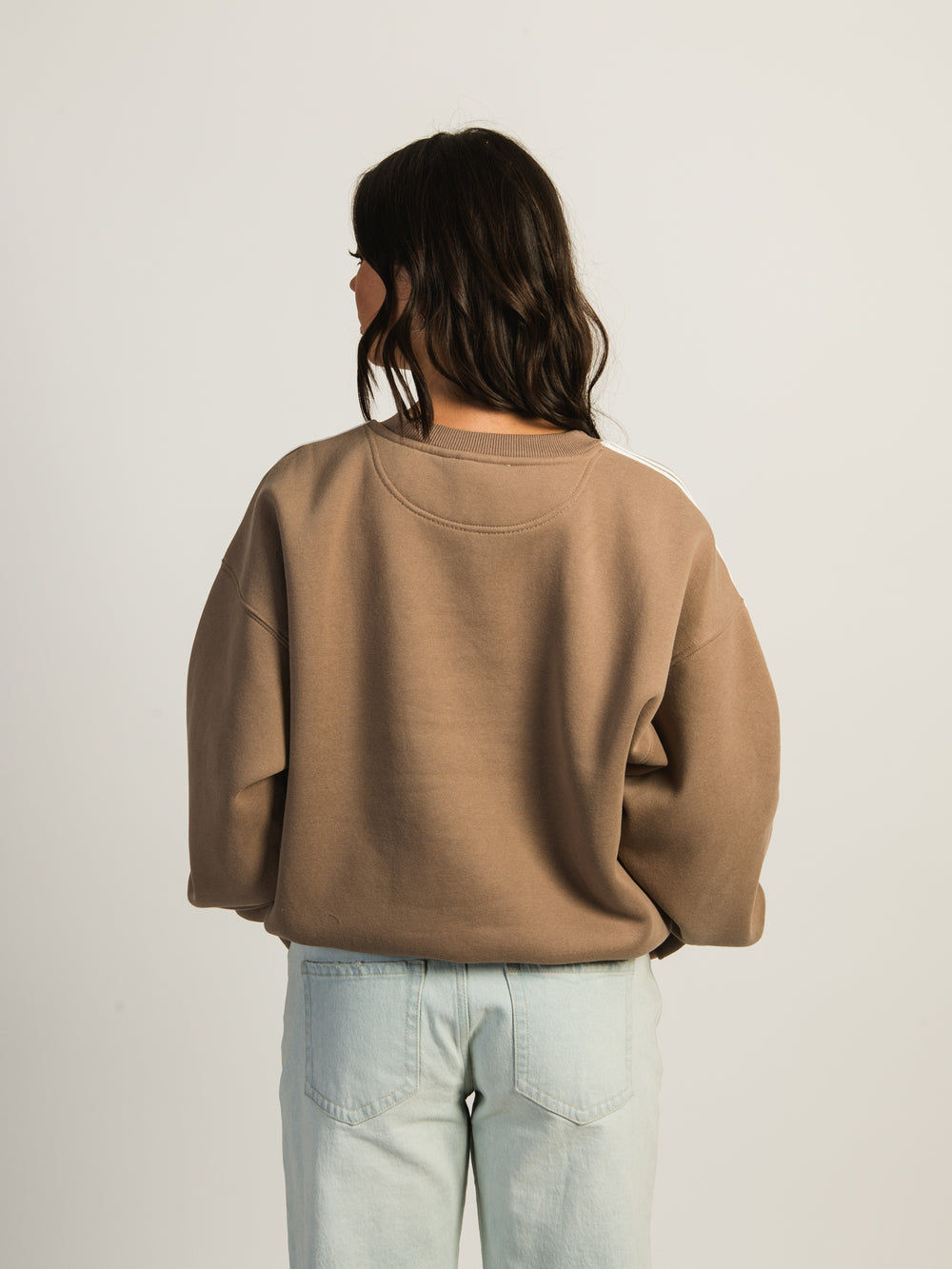 PRINCESS POLLY PRINCESS POLLY STRIPE SLEEVE CREWNECK - CLEARANCE - Boathouse