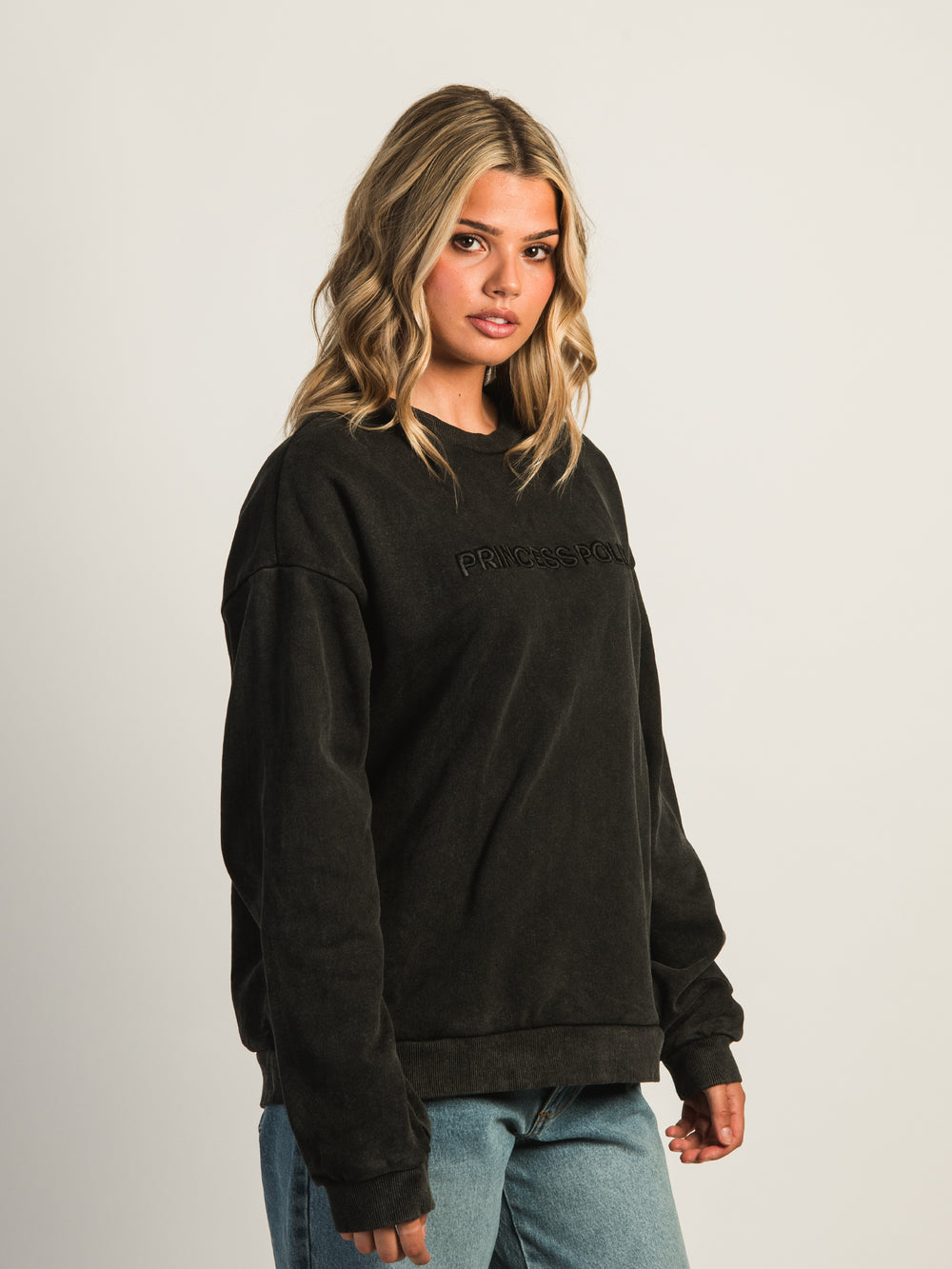 PRINCESS POLLY PRINCESS POLLY FEARLESSNESS CREWNECK SWEATSHIRT - CLEARANCE - Boathouse
