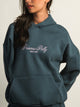 PRINCESS POLLY PRINCESS POLLY HOODED SCRIPT SWEATSHIRT - Boathouse