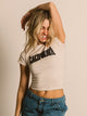 PRINCESS POLLY PRINCESS POLLY DESTINATION CALIFORNIA T-SHIRT - CLEARANCE - Boathouse