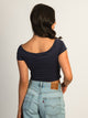 PRINCESS POLLY PRINCESS POLLY SERENDIPIA OTS GRAPHIC TOP - Boathouse