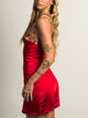 PRINCESS POLLY PRINCESS POLLY KENZIE MINI DRESS - RED - Boathouse