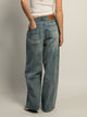 PRINCESS POLLY PRINCESS POLLY NAYLOR WIDE LEG JEANS - Boathouse