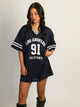 PRINCESS POLLY PRINCESS POLLY MICHAIL JERSEY MINI DRESS - NAVY - Boathouse