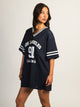 PRINCESS POLLY PRINCESS POLLY MICHAIL JERSEY MINI DRESS - NAVY - Boathouse