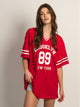 PRINCESS POLLY PRINCESS POLLY MICHAIL JERSEY MINI DRESS - RED - Boathouse