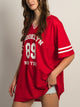 PRINCESS POLLY PRINCESS POLLY MICHAIL JERSEY MINI DRESS - RED - Boathouse