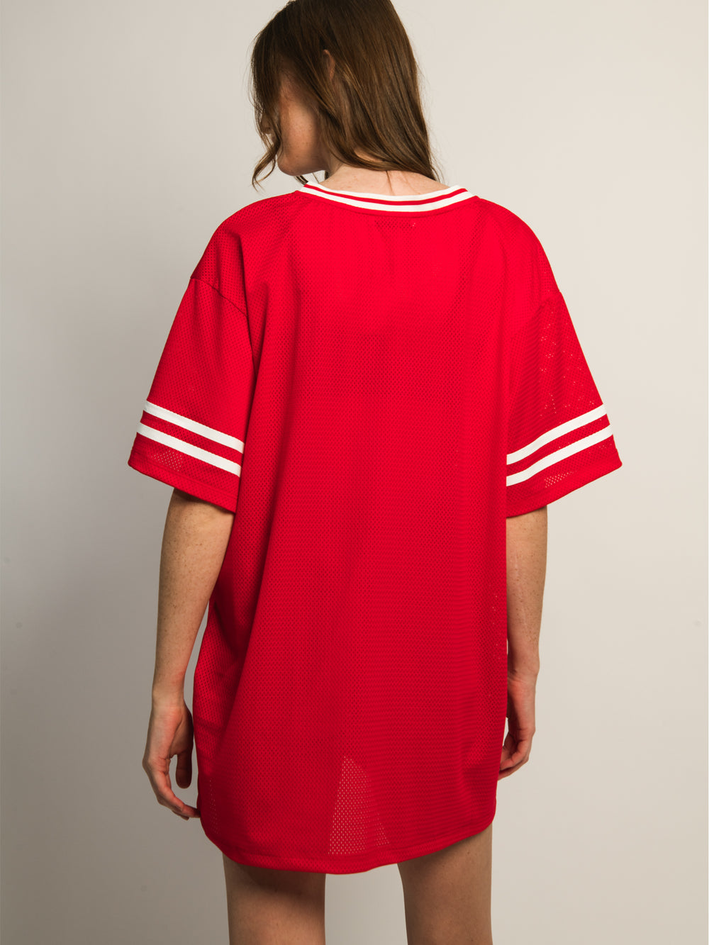 PRINCESS POLLY PRINCESS POLLY MICHAIL JERSEY MINI DRESS - RED - CLEARANCE - Boathouse