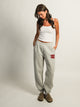 PRINCESS POLLY BUBBLE SWEATPANTS - HEATHER GREY