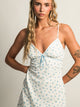 PRINCESS POLLY PRINCESS POLLY KARENA MINI FLORAL DRESS - WHITE - Boathouse