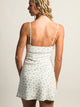 PRINCESS POLLY PRINCESS POLLY KARENA MINI FLORAL DRESS - WHITE - Boathouse
