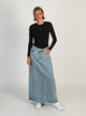 PRINCESS POLLY PRINCESS POLLY MCGUANE DENIM MIDI CARGO SKIRT - CLEARANCE - Boathouse