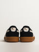 PUMA MENS PUMA PALERMO LEATHER SNEAKER - BLACK/FEATHER GRAY/GUM - Boathouse