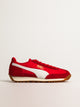MENS PUMA EASY RIDER VINTAGE SNEAKER - RED/WHITE