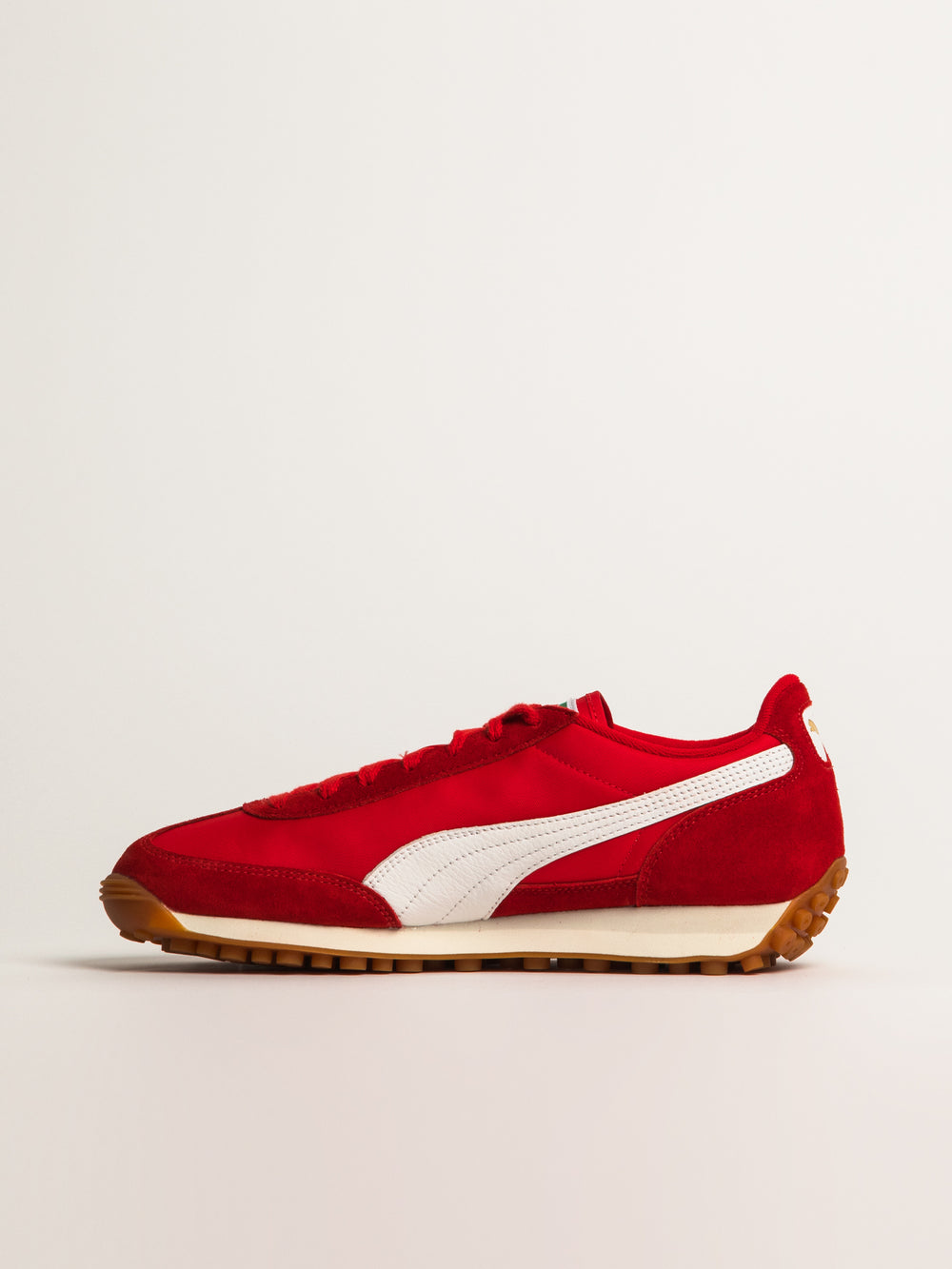 MENS PUMA EASY RIDER VINTAGE SNEAKER - RED/WHITE