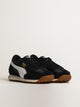 PUMA MENS PUMA EASY RIDER VINTAGE SNEAKER - BLACK/WHITE - Boathouse
