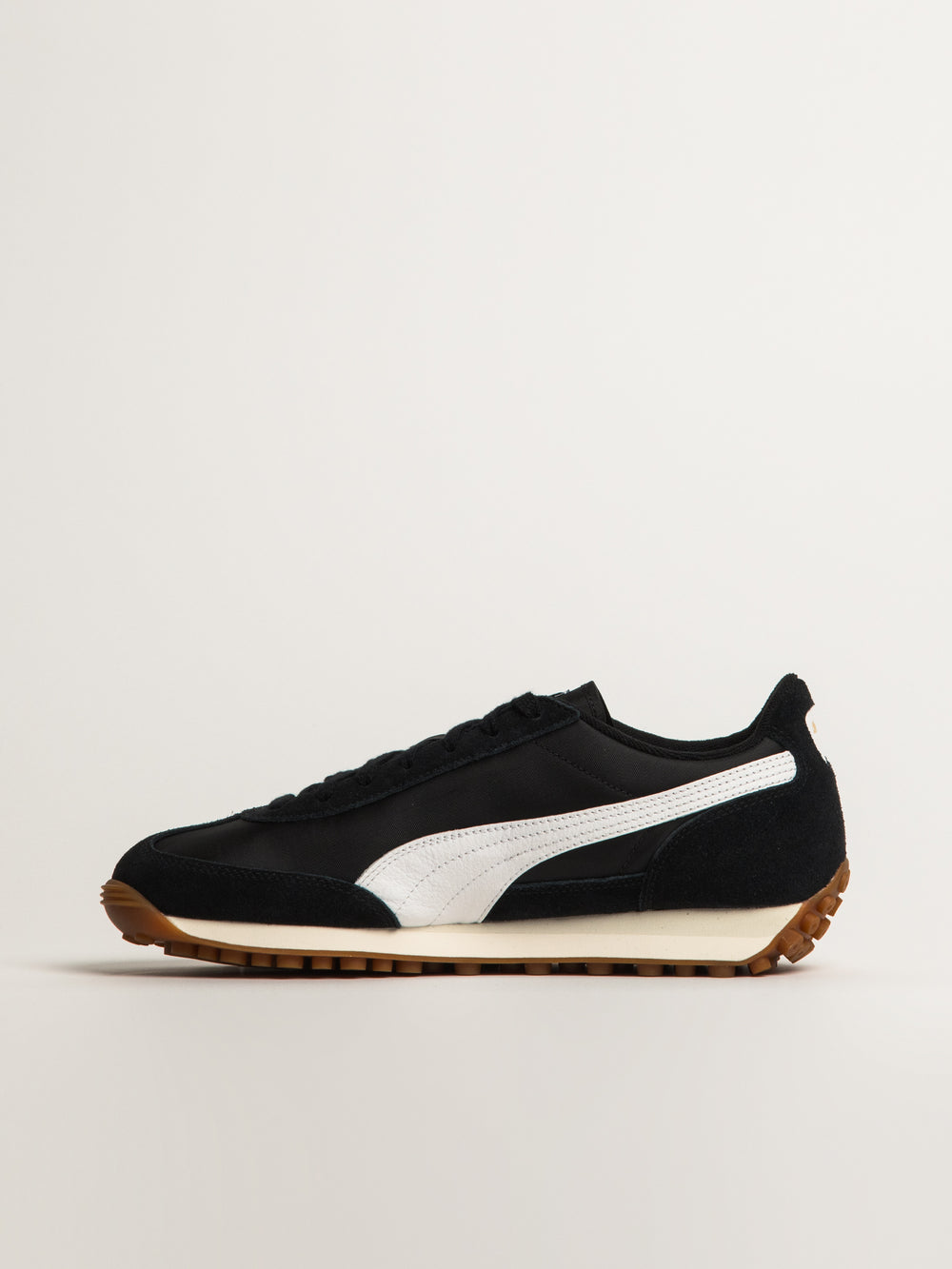 MENS PUMA EASY RIDER VINTAGE SNEAKER - BLACK/WHITE