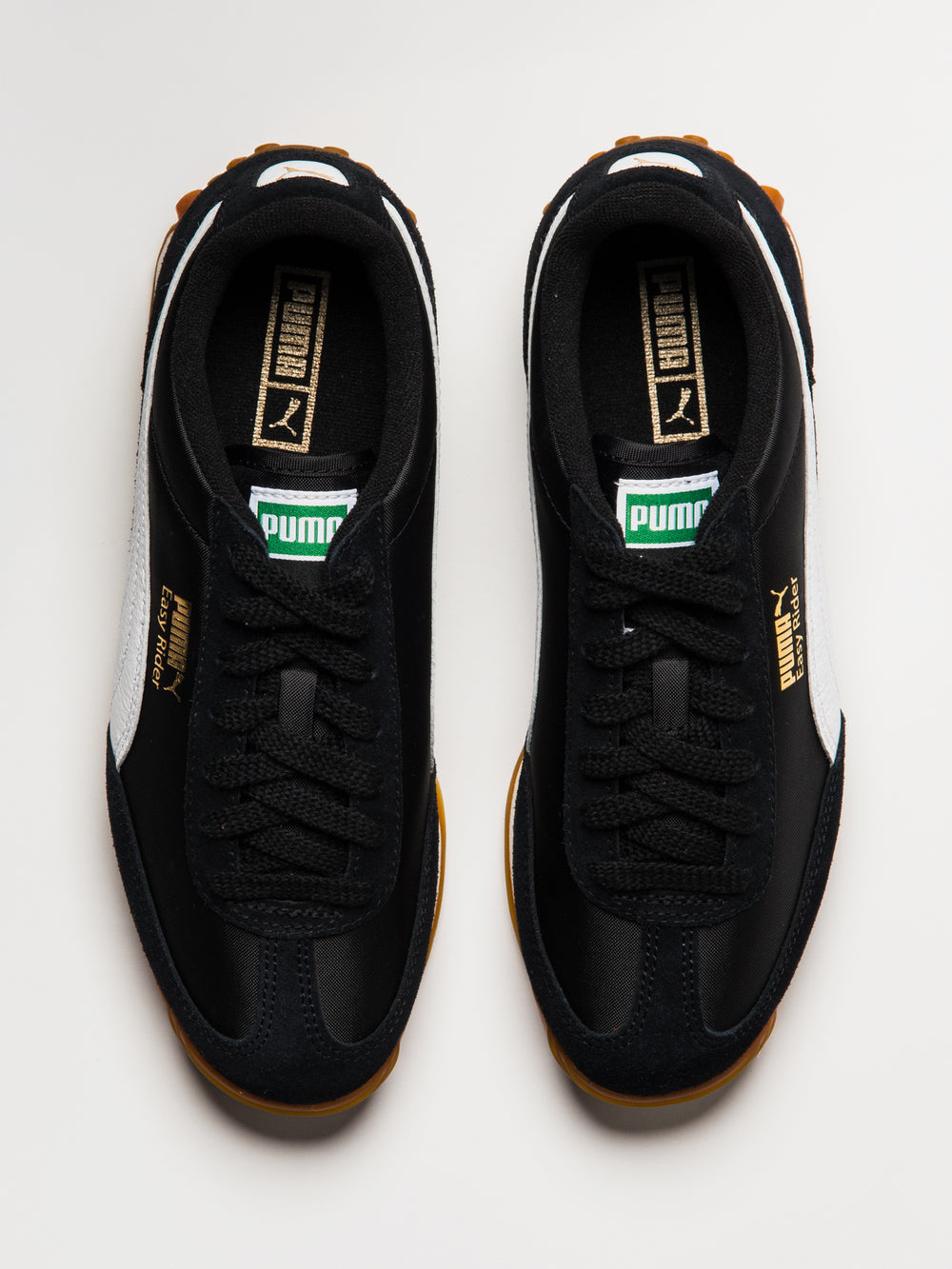 WOMENS PUMA EASY RIDER VINTAGE SNEAKER - BLACK/WHITE