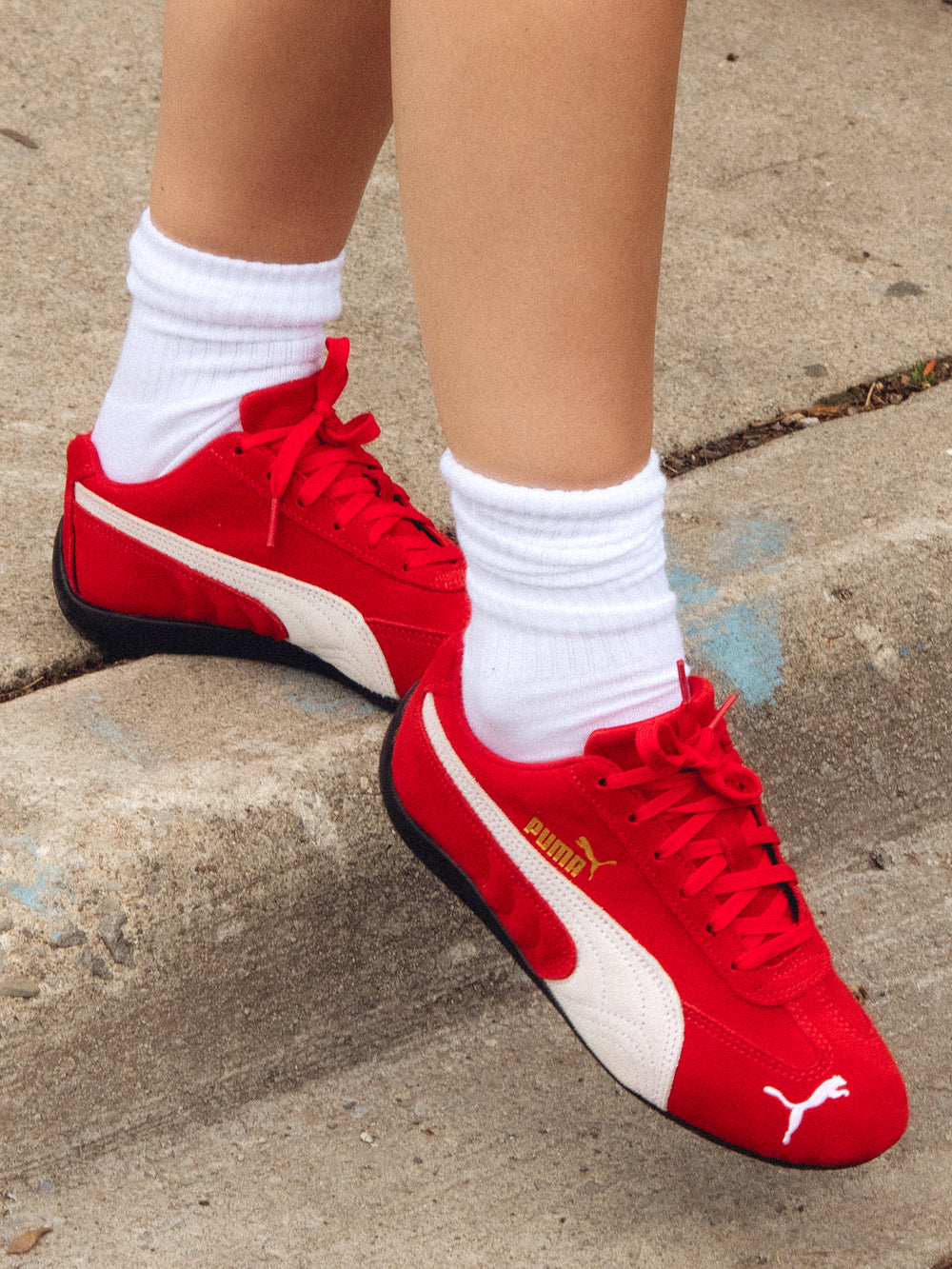 WOMENS PUMA SPEEDCAT OG - RED