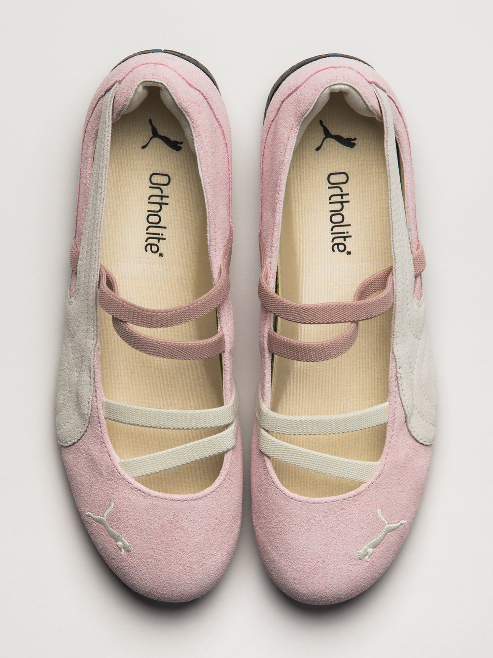 WOMENS PUMA SPEEDCAT BALLET SUEDE - ROSE